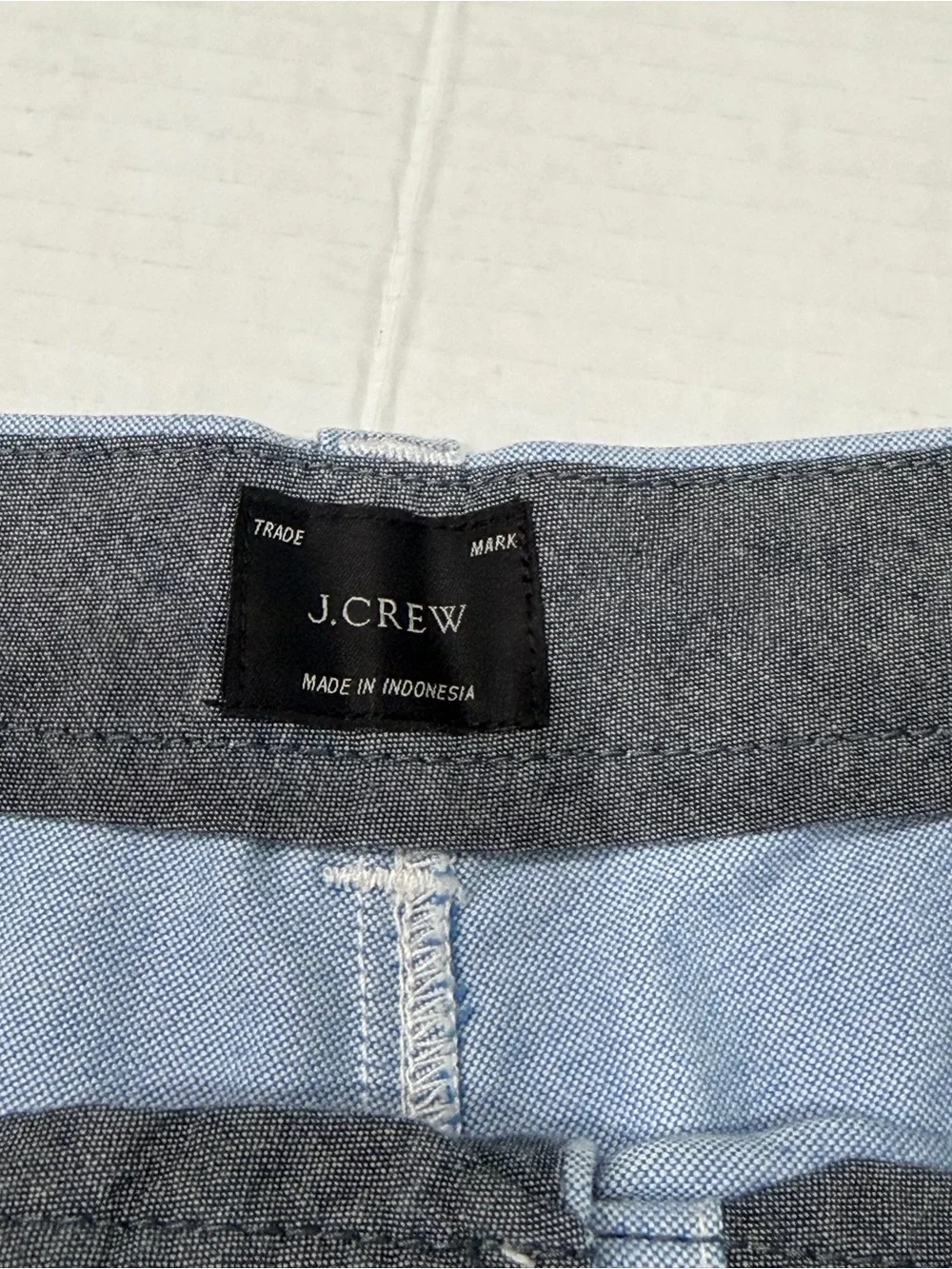 J. Crew Light Blue Flat Front Men's Shorts